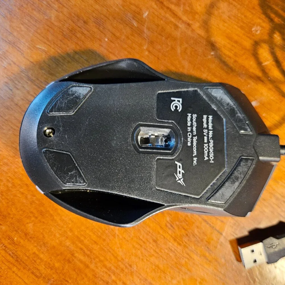 LVLUP RGB Pro USB Gaming Mouse Backlit LU737A-NOC Computer Accessory Wired